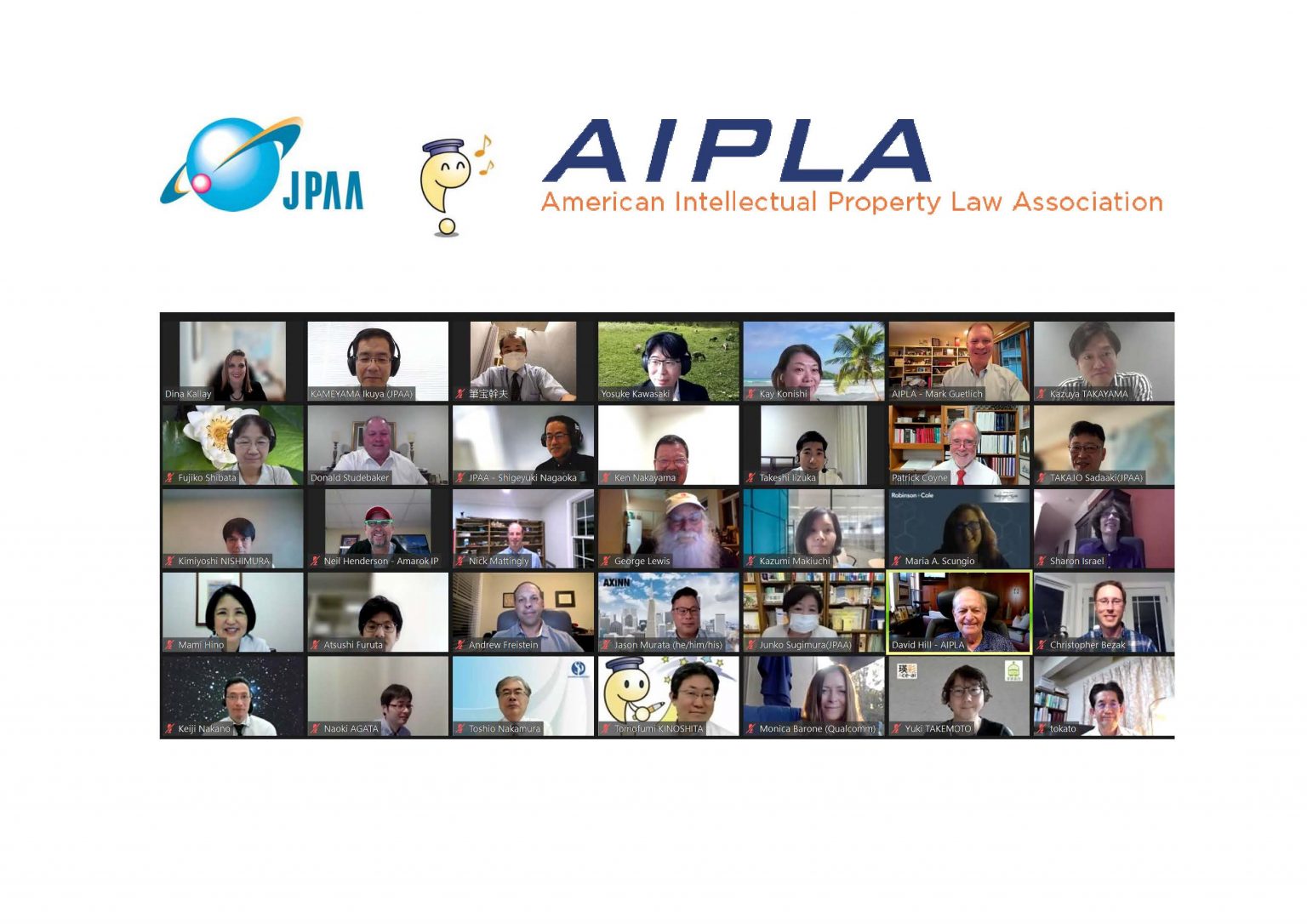 JPAAAIPLA Closed Meeting Japan Patent Attorneys Association